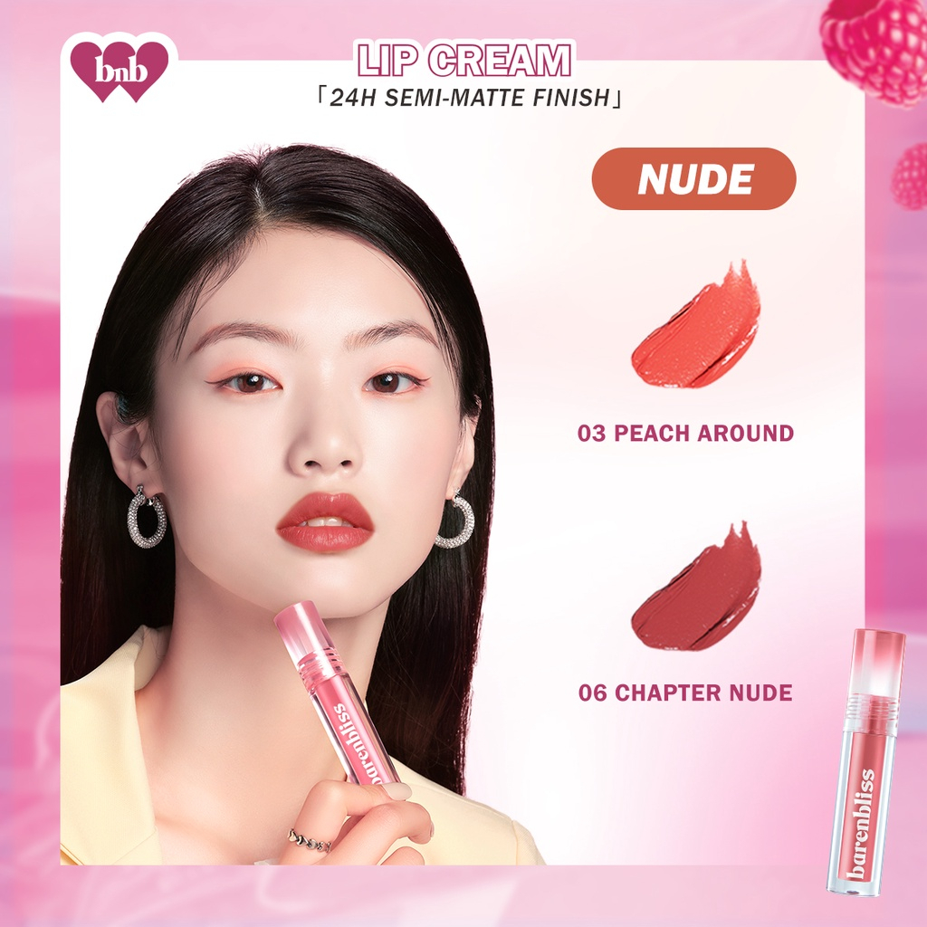 MFI - BARENBLISS BERRY MAKES COMFORT LIP MATTE | READY STOCK