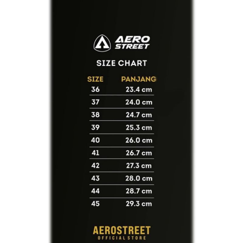 Aerostreet 37-40 Jhosse hight low natural Hitam - Sepatu Sneakers Casual Sport Sekolah Pria Wanita Aero Street