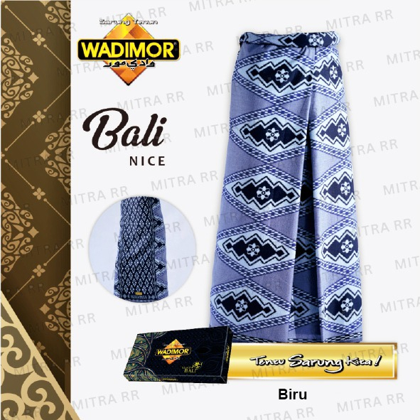 Sarung Wadimor Motif Bali Nice | Sarung Tenun Dewasa Original | Sarung Tenun Dewasa Satuan Grosir