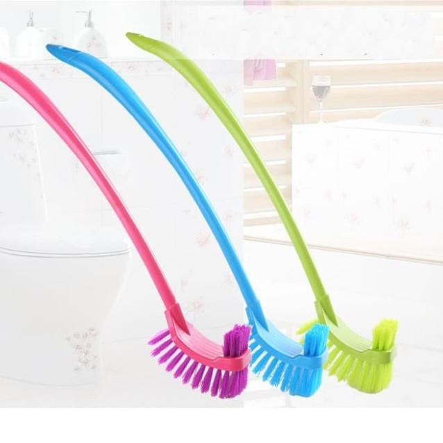⭐️ Jendela Kosmetik ⭐️ Sikat WC Kloset 2 Sisi Kamar Mandi / Toilet Brush / Sikat Kamar Mandi Toilet / Sikat Kloset / Sikat 2 Sisi / Sikat Serba Guna / Sikat Multi Fungsi