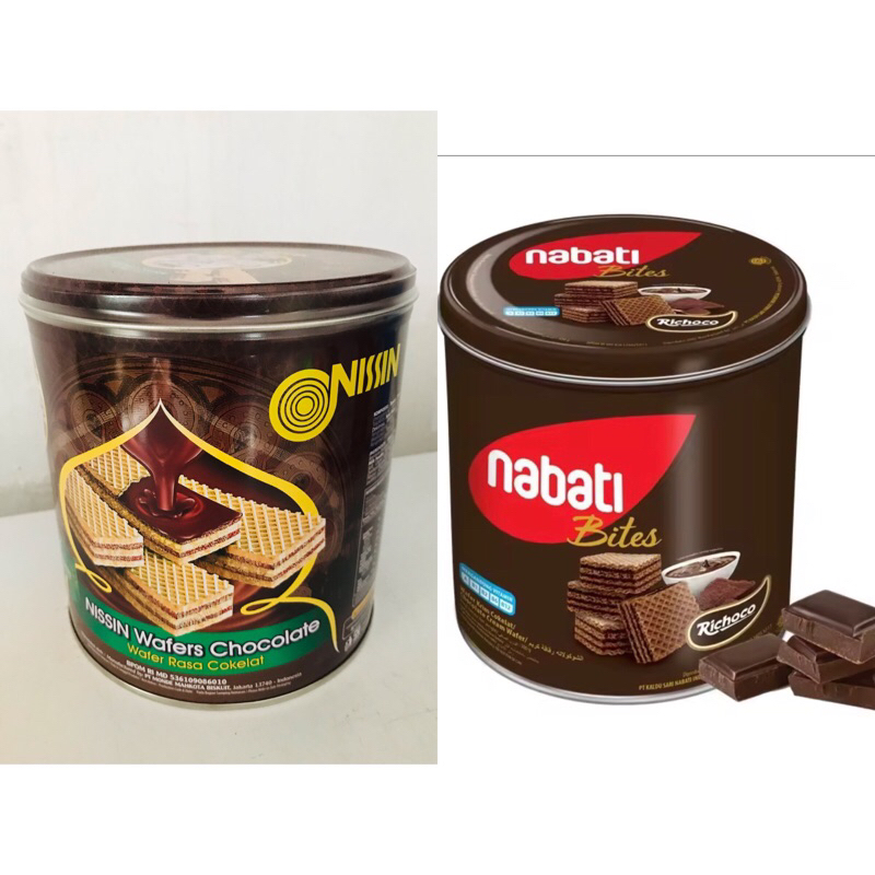 

NABATI WAFER COKLAT / NABATI WAFER KEJU BITES / WAFER / SNACK / NISSIN WAFER