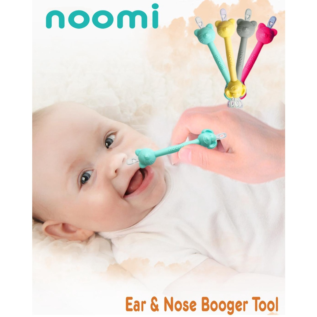 Noomi - 2in1 Ear &amp; Nose Booger Tool - Pembersih Hidung &amp; Telinga Anak