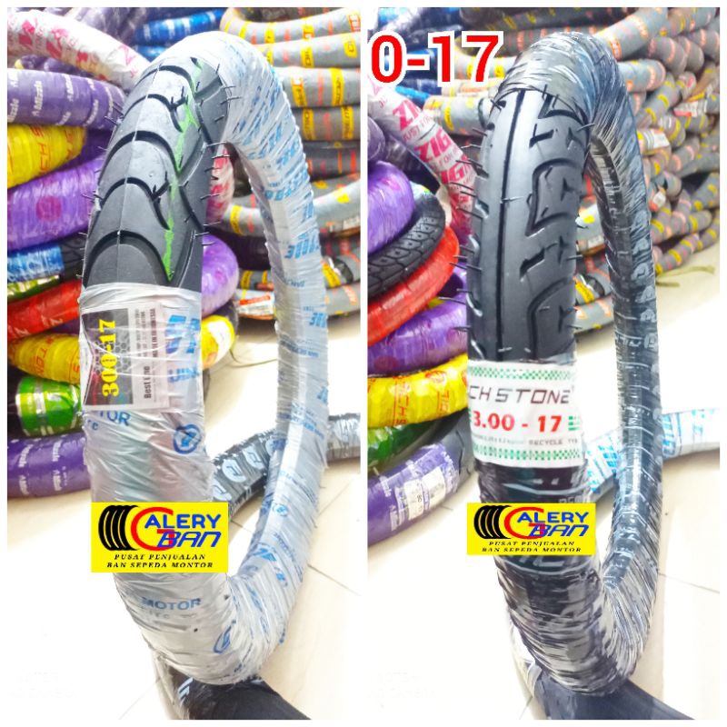 pilih salah satu ban motor bebek  rpm 300-17 atau ban luar dalam hung a 300-17 ban ring 17 ban luar 