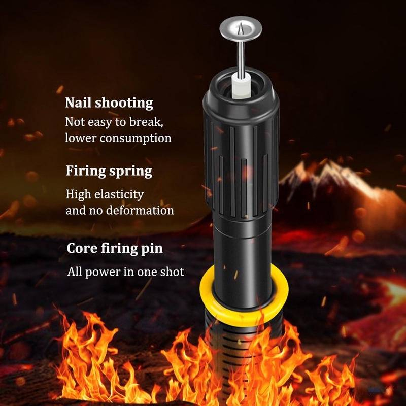 Alat Paku Keling Pistol Kuku Baja Manual Mini Alat Daya untuk Mesin Paku Keling Pengencang Dinding Rumah Slot Kawat Jangkar/alat paku tembak/perlengkapan pertukangan/nail gun cordless/nail gun pistol paku baja--Rivet Tool Manual Steel Na