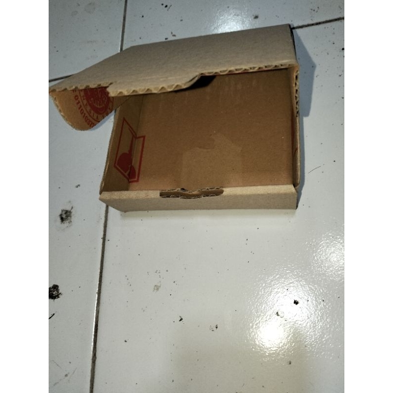 10pcs box kardus bekas ukuran 12x12x4 cm