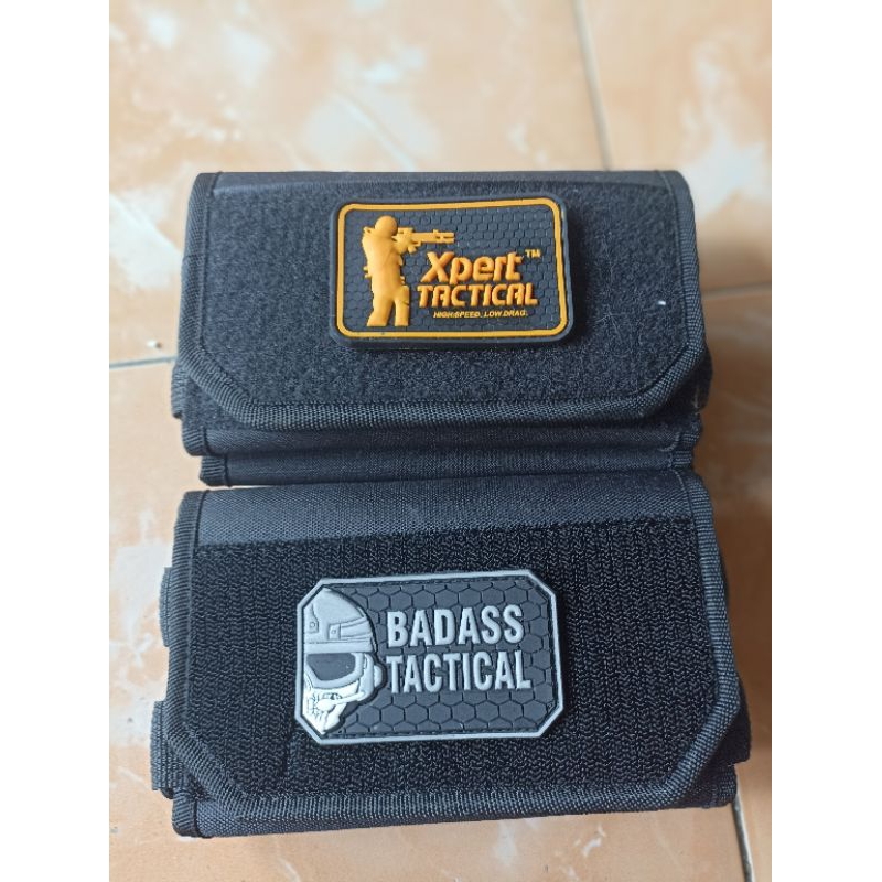 sarung hp tactical dua slot tempat hp pinggang