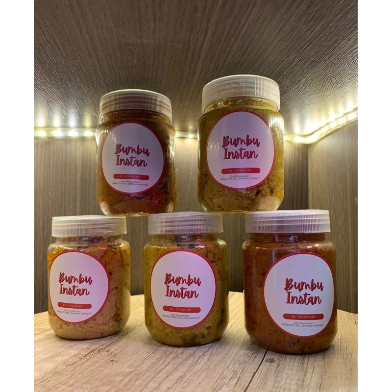 

Bumbu instan rendang By D'lestary 100%alami tanpa bahan pengawet