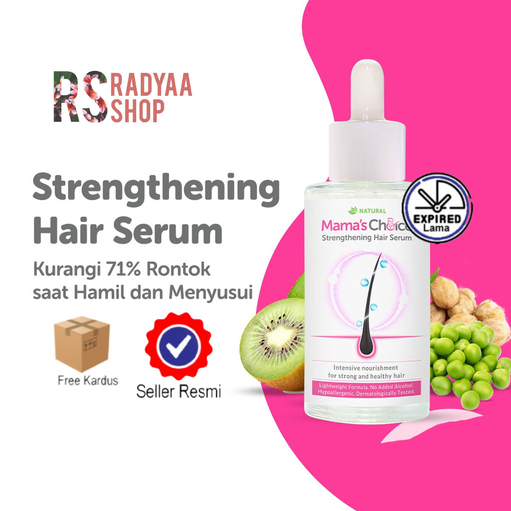 Serum Rambut Anti Rontok | Mama's Choice Strengthening Hair Serum