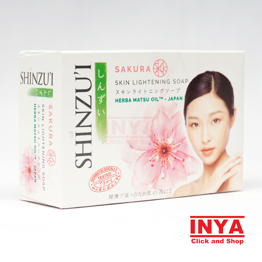 SHINZUI SAKURA SKIN LIGHTENING SOAP BAR 85gr - Sabun Batang