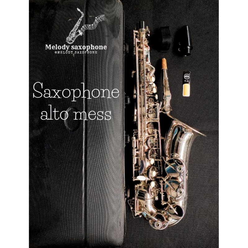 saxophone alto mess silver