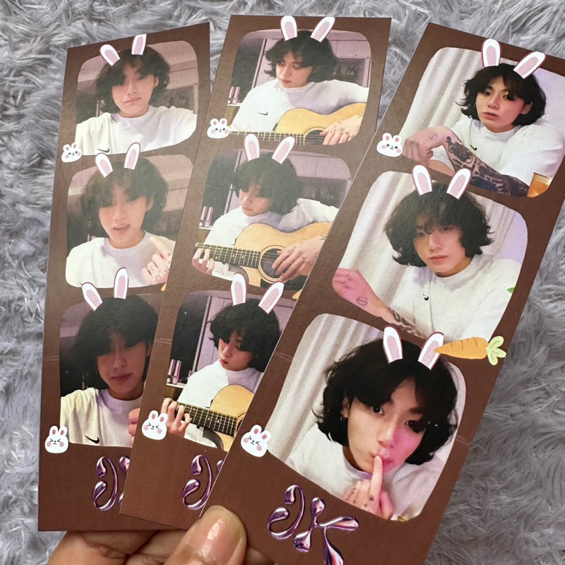 PHOTO STRIP JUNGKOOK WEVERSE LIVE CUTE VERSION