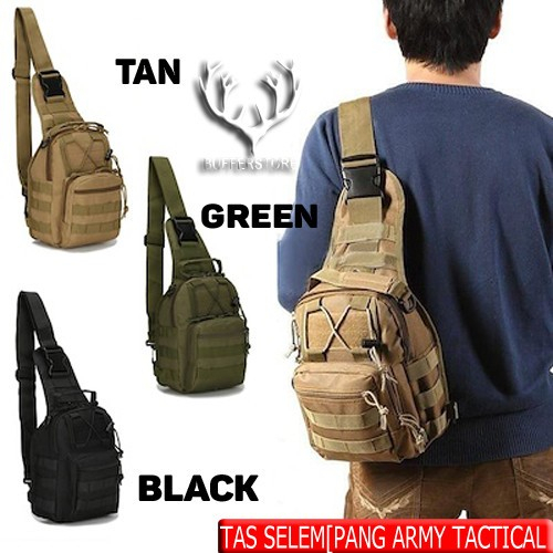 Tas Selempang Army Tactical Import