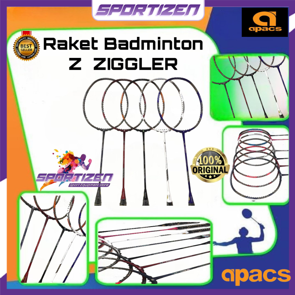 RAKET BADMINTON BULUTANGKIS APACS Z ZIGGLER ORIGINAL