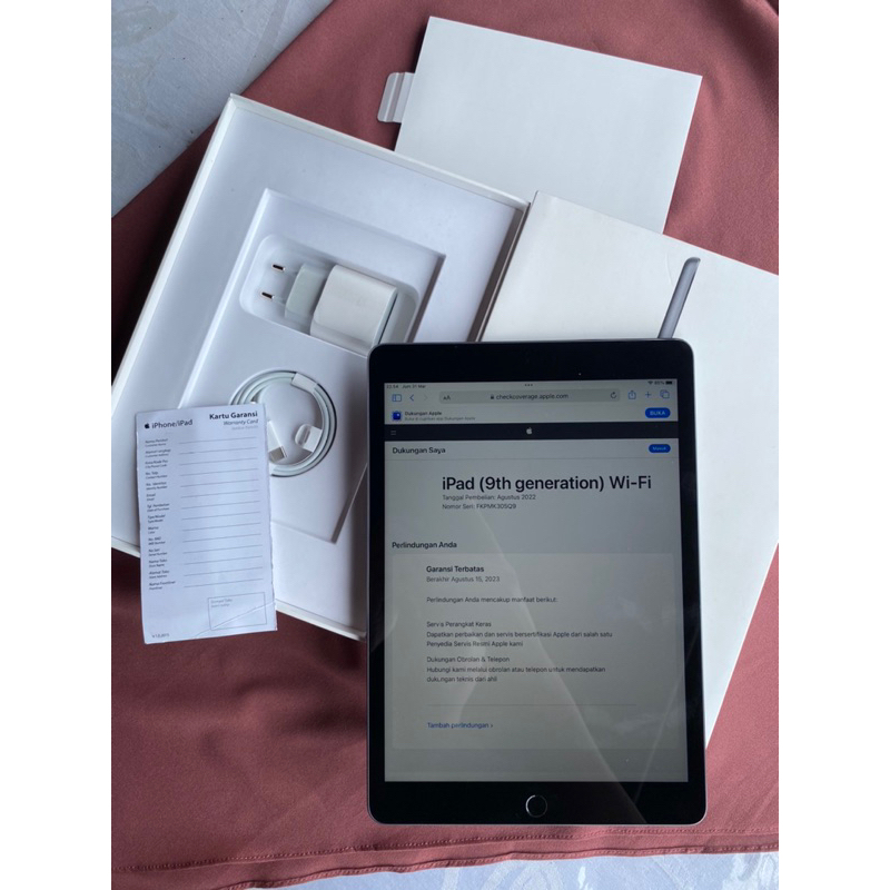 ipad 9 64gb ibox masi garansi