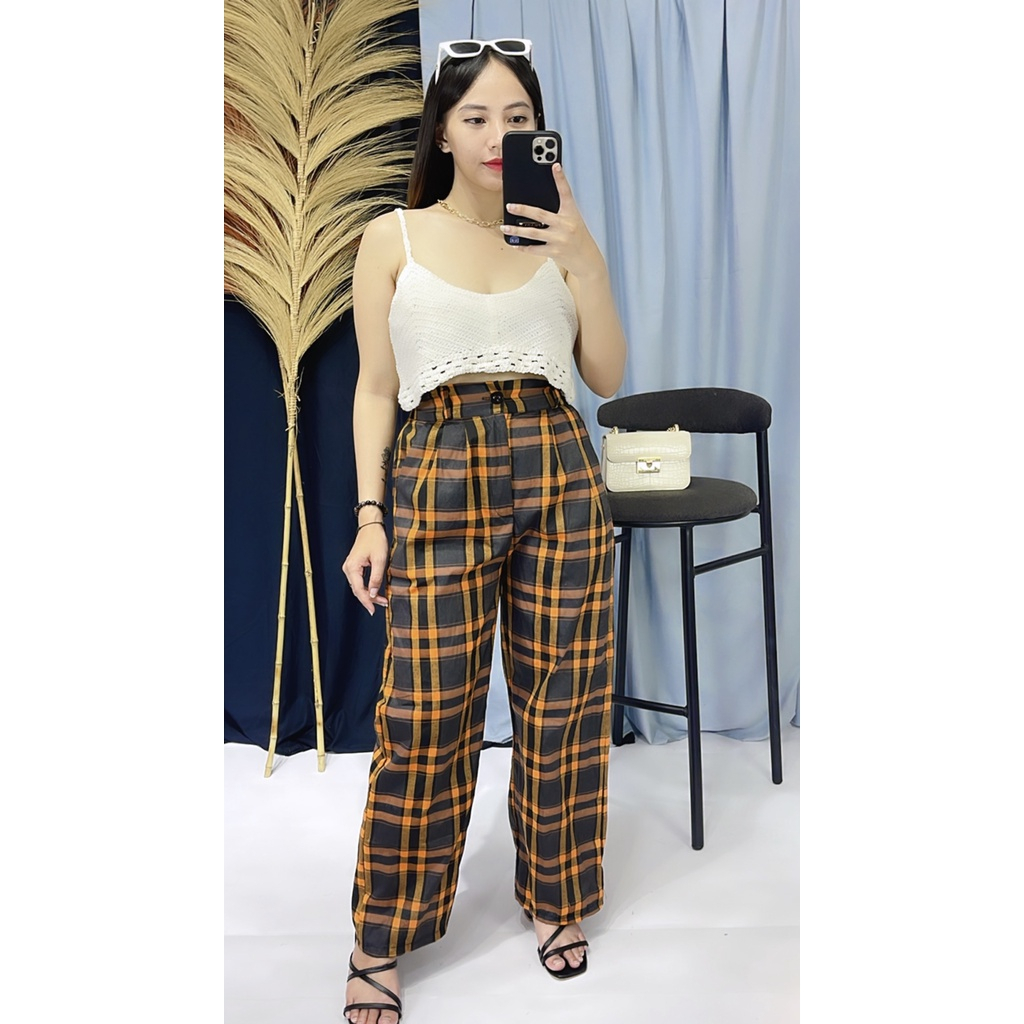 KULOT MOMO PANTS / CELANA TARTAN