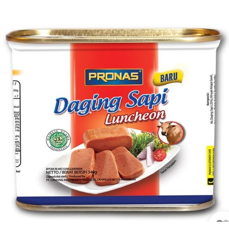 

PRONAS LUNCHEON BEEF 340 G