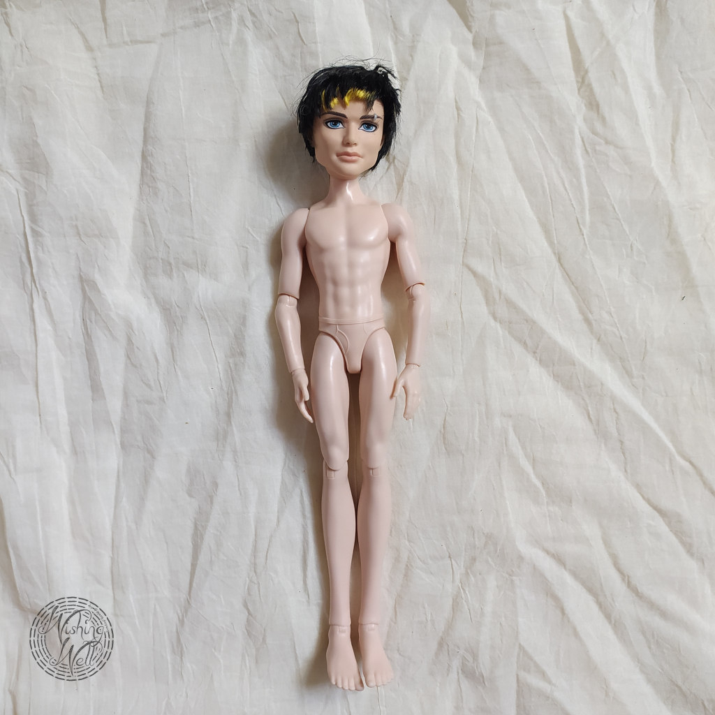 boneka Monster high kepala Jackson Jekyll (rare) badan BTS Mattel