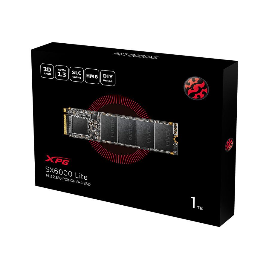 Adata XPG SX6000 Lite 1TB M.2 NVME SSD
