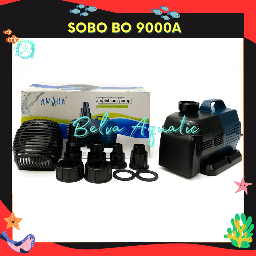 Yamano ACT 9000 Low Watt Pompa Air Kolam Hidroponik Aquarium Yamano AC T9000 Sobo 9000A Sunsun JTP 9000