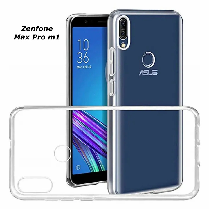 Case Zenfone Max PRO M1 Casing Clear HD KETEBALAN 2MM BENING TRANSPARAN TPU Premium Softcase