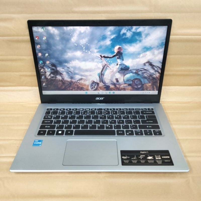 Laptop Acer aspire 5 Intel core i3-1115G4 RAM 4GB SSD 512GB LIKE NEW