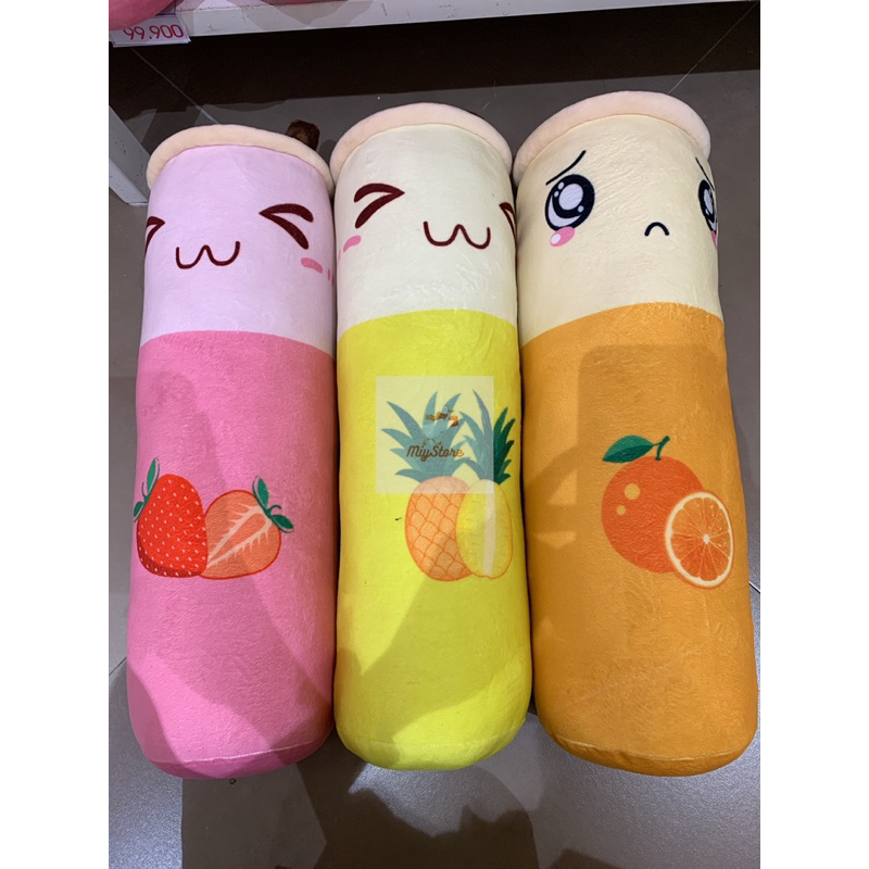 MINISO Milk Tea Pillow / Guling Boneka Seri Milk Tea / Boneka Guling Karakter
