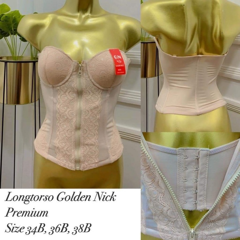 Yukakebaya || longtorso/korset golden nick