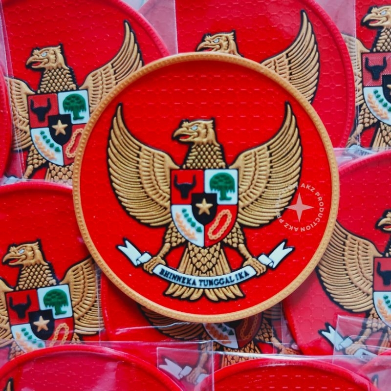 Patch emblem logo garuda indonesia timnas indonesia