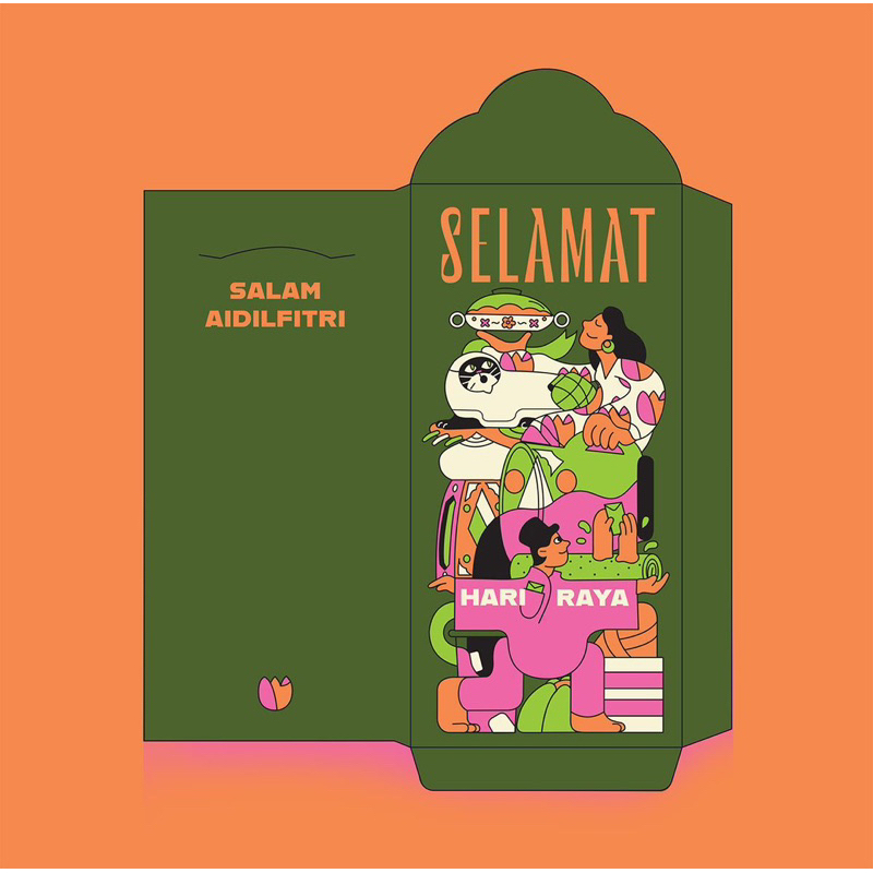 

Amplop lebaran comel