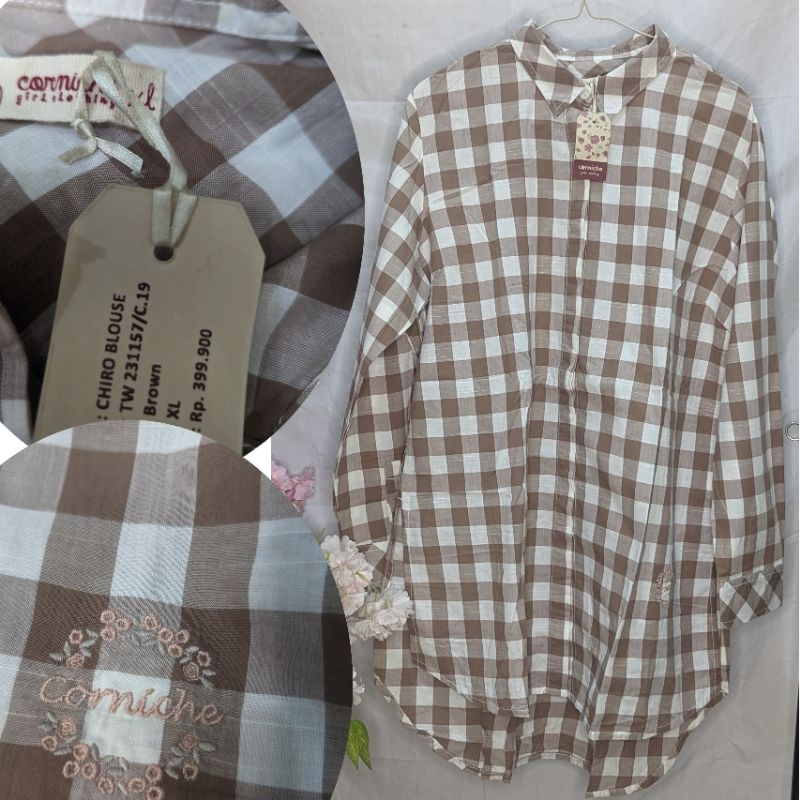 Kemeja Blouse Corniche Ciro