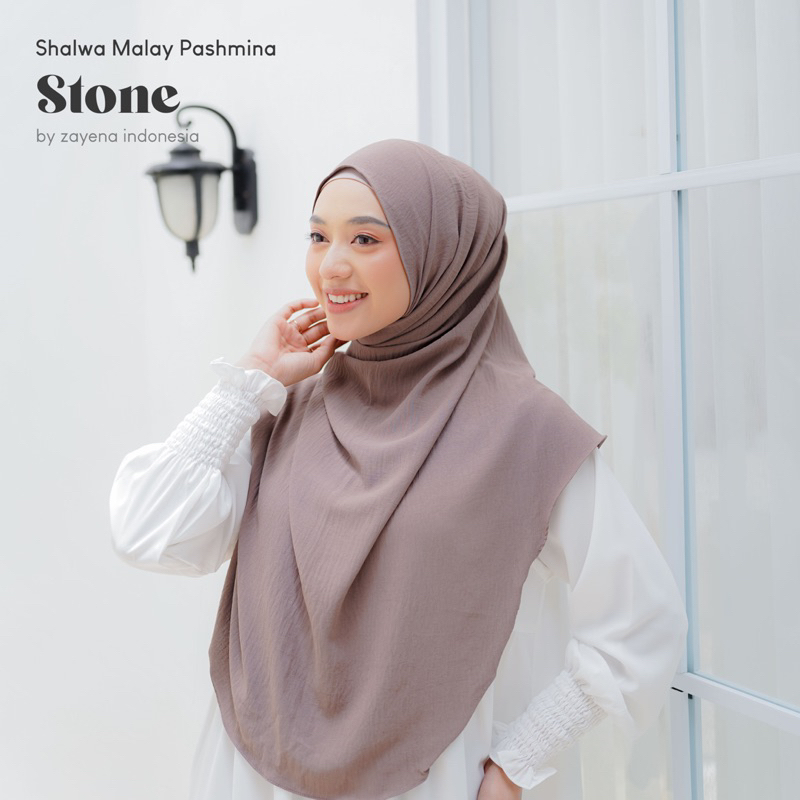 SHALWA MALAY PASHMINA By Zayena Indonesia