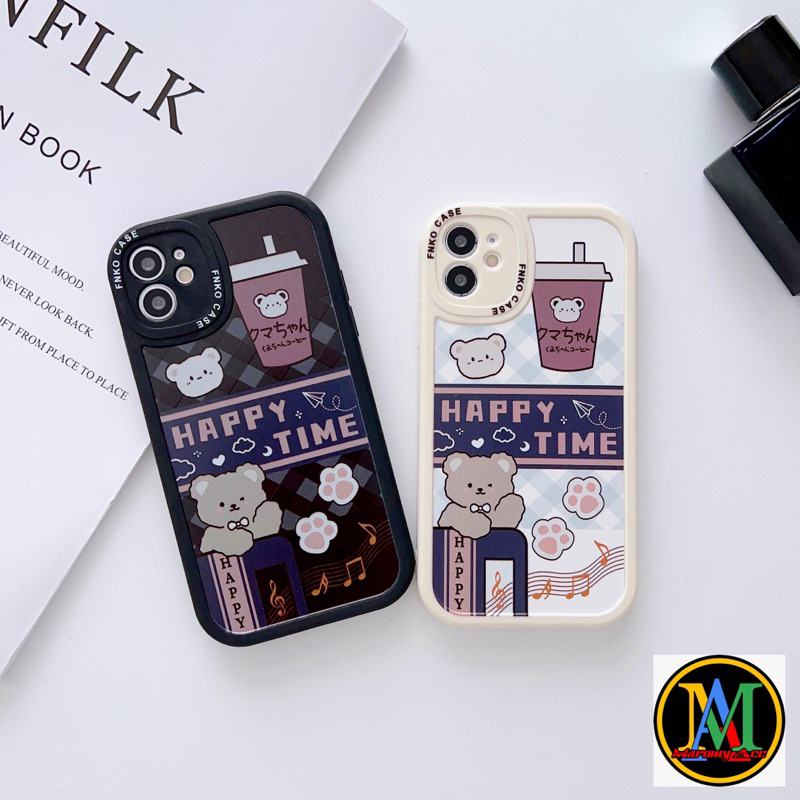 M018 M019 SOFT CASE CUTE HAPPY TIME SAMSUNG A04 A04E A02S M02S A03S A03 A03 CORE A21S A11 M11 A20S A
