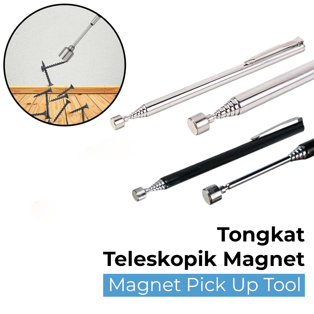 Tongkat Telescopic Magnet Pick Up Tool Rod Stick - GJ0348