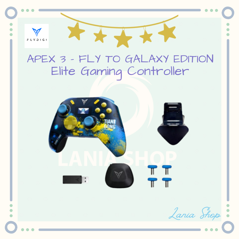 FLYDIGI APEX 3 - FLY TO GALAXY EDITION - Elite Gaming Controller