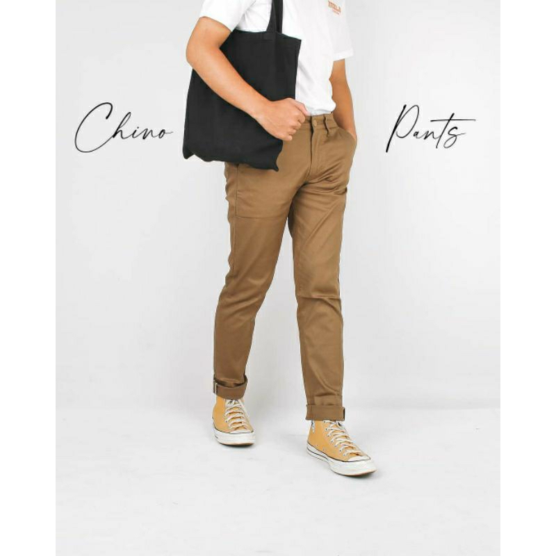 Celana Chino Pria Panjang Premium Celana Chino Panjang Pria Slimfit Celana Cino Celana Chino Cowok Chino Pria