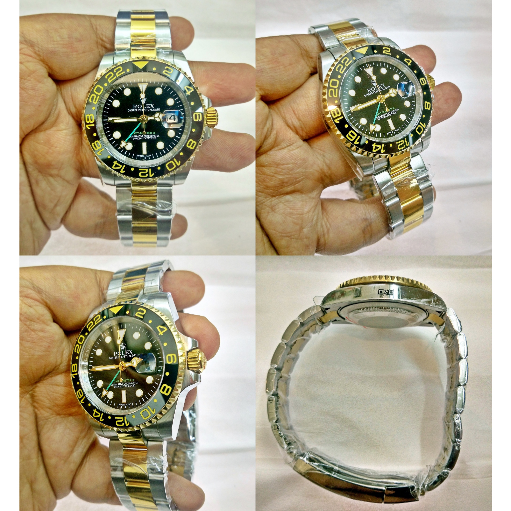 RLX® GMT-Master II Ceramic Silver Two-Tone Steel | Swiss ETA