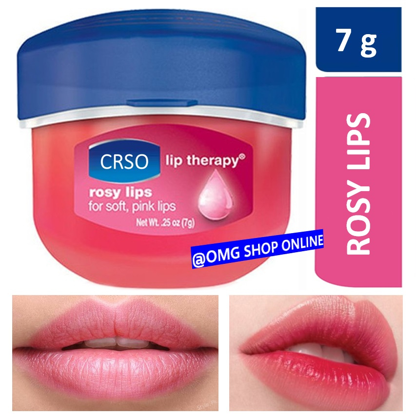 COD Termurah !!! CRSO Lip Therapies Rosy Lips SOFT PINK USA / Lipbalm Liptint Lipgloss Pelembab Bibir Pemerah Bibir Pink Korea Kosmetik Wanita Mirip Vaseline Lip Therapy Lip Balm Anak Sekolah Make Up Mencerahkan Bibir Hitam Bibir Kering Menjadi Bibir Pink