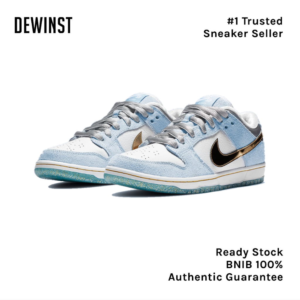 SB DUNK LOW "Sean Cliver" BNIB RESMI ORIGINAL