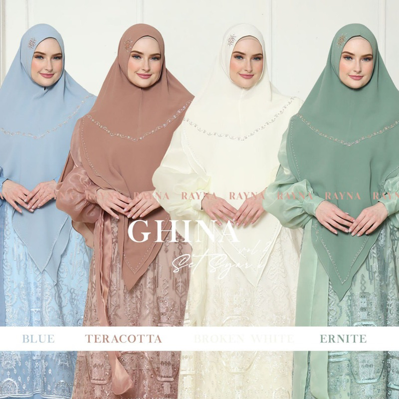 Ghina set by Rayna Syari