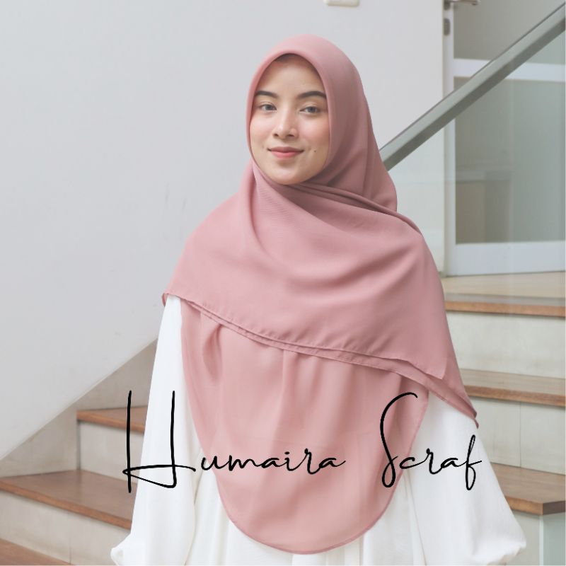 READY STOK  Humaira Scraf Segiempat Ala Malay by Dailyal Official