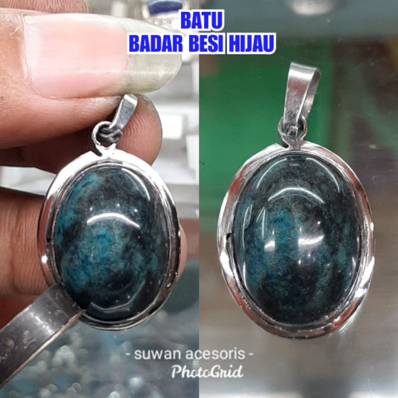 LIONTIN_BATU_BADAR_BESI_HIJAU