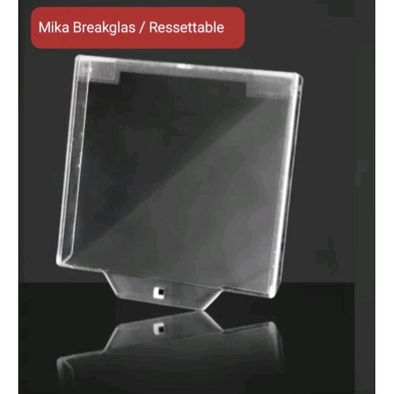 Cover Penutup Breakglass / Acrylic / Mika For Breakglass Resettable Break Glass