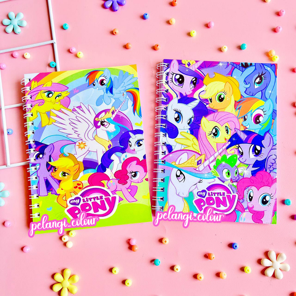 

Buku Catatan Karakter Little Pony / Notes Karakter Unicorn / Buku Catatan Little Poni