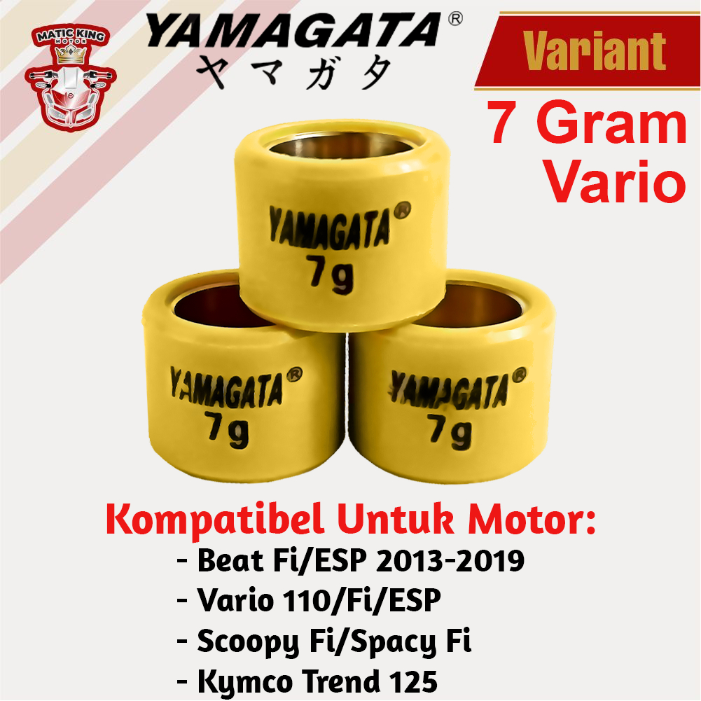 Roller Beat Fi ESP Vario110 Fi Spacy Fi Scoopy Fi Racing Yamagata jual satuan  (1 pc)