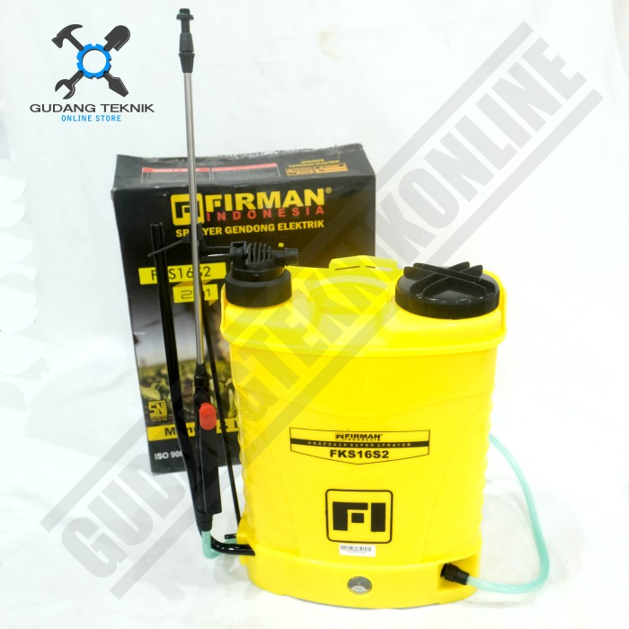 Sprayer Hama Elektrik Swan 2in1 16 Liter MTB16 SWAN x FKS16S2 FIRMAN / Semprotan Hama Elektrik dan Manual Kapasitas 16L MTB 16 SWAN FKS 16S2 FIRMAN