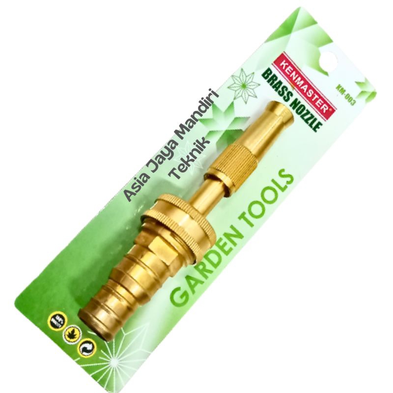 SEMPROTAN AIR MODEL LURUS KUNINGAN 5/8" - 3/4" KENMASTER / BRASS WATER SPRAYER KM - 003