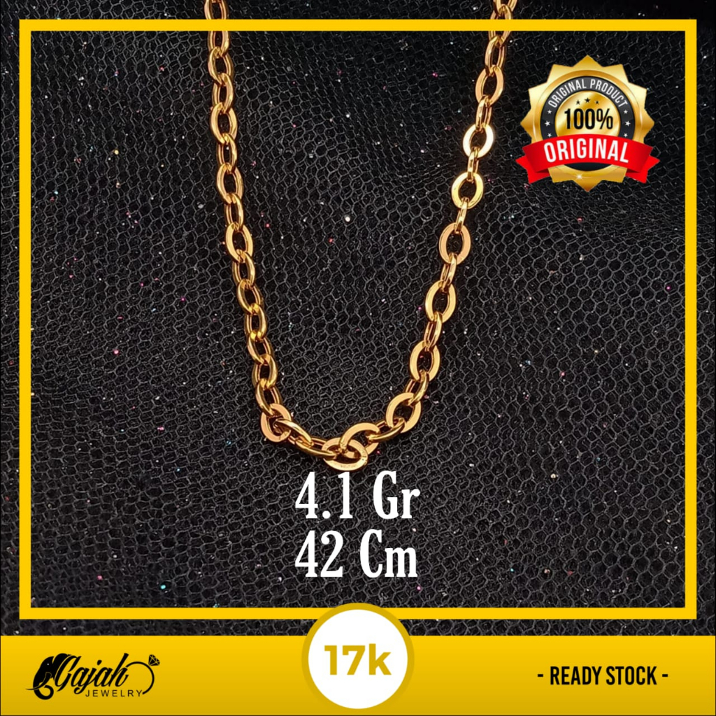 Kalung Emas 17K - 4.1 Gr Kadar 750 - 4722