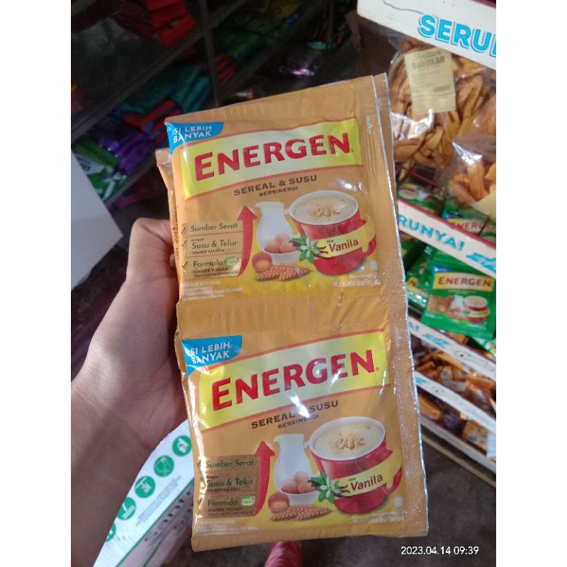 

Energen sachet 1 renceng 10 pcs