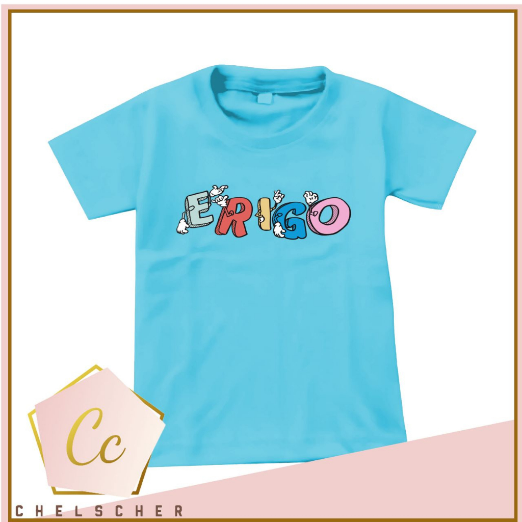 Kaos anak laki-laki dan perempuan Erigo / kaos anak print / kaos unisex