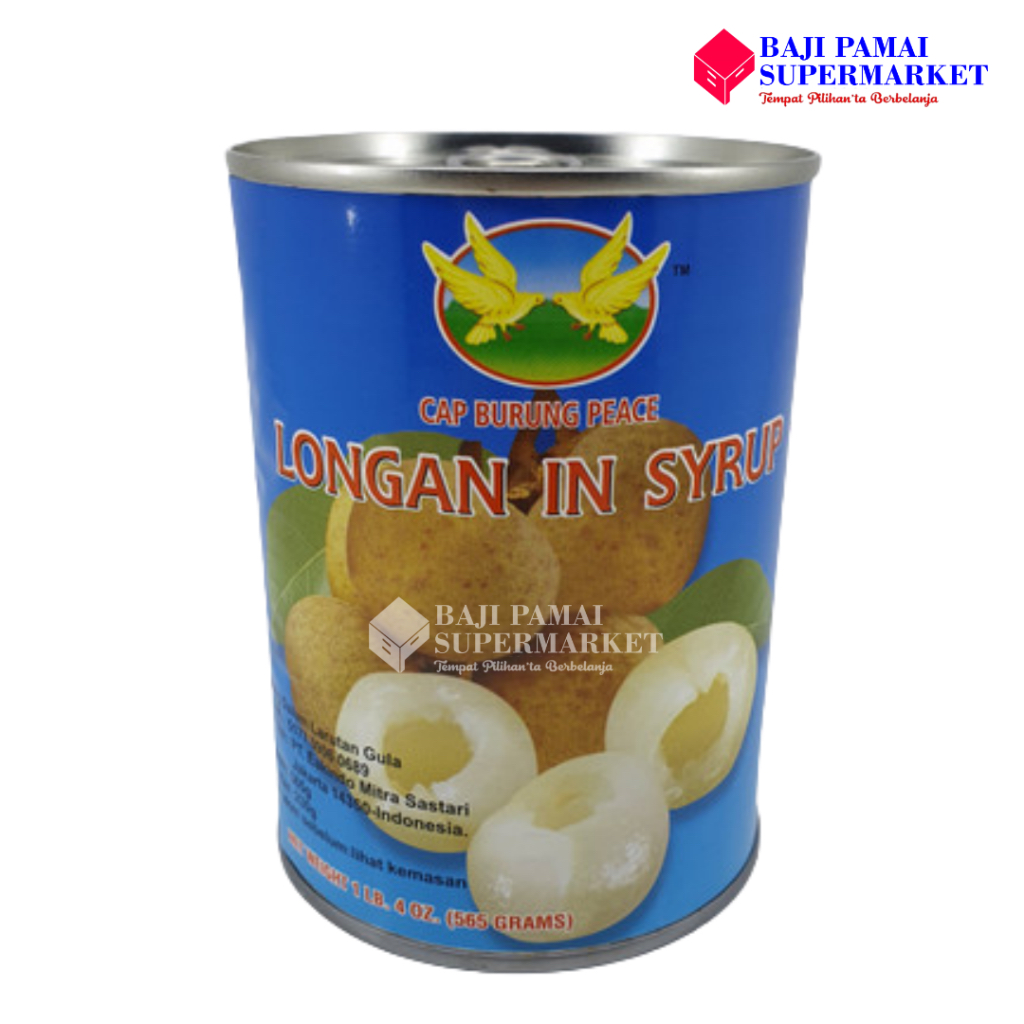 

(Buah Kaleng) Peace Longan 565 gr / Longan Kaleng